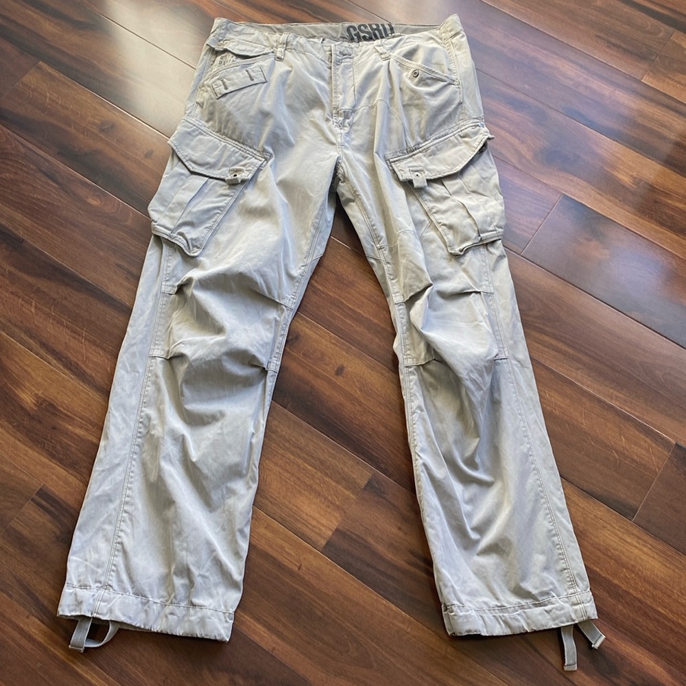 G-Star Raw LS Rovic Loose Cargo Pants Gray 40